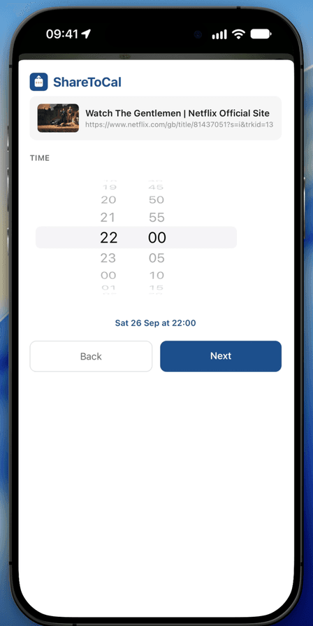 Time picker